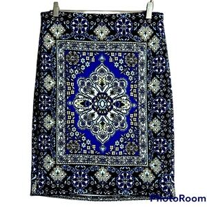 Carmen Marc Valvo Pull On Skirt Medium